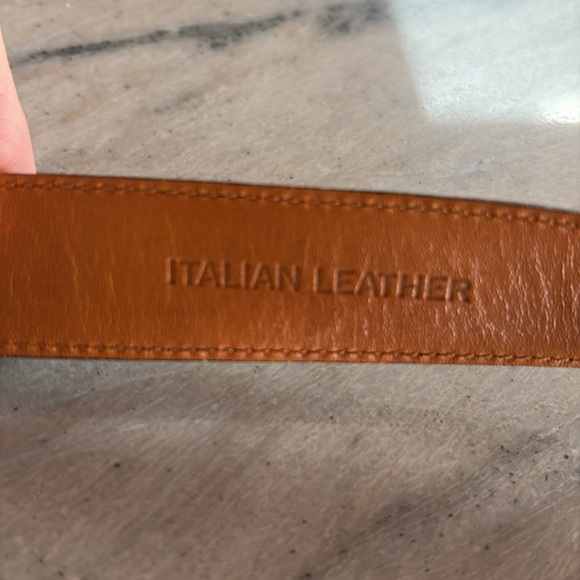 Ralph Lauren Black Leather Belt wrapped leather buckle smooth women’s belt S main image 4